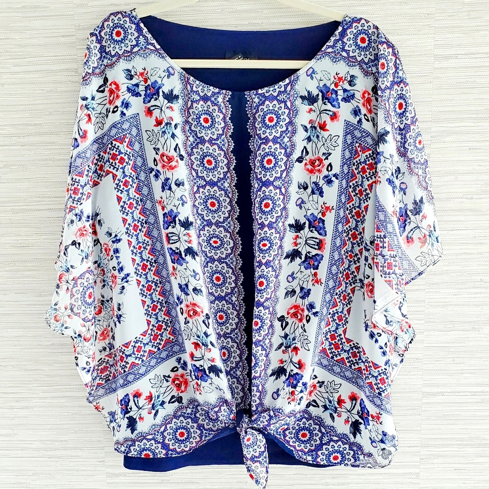 ALYX floral flowy sleeve blouse - Picture 2 of 10